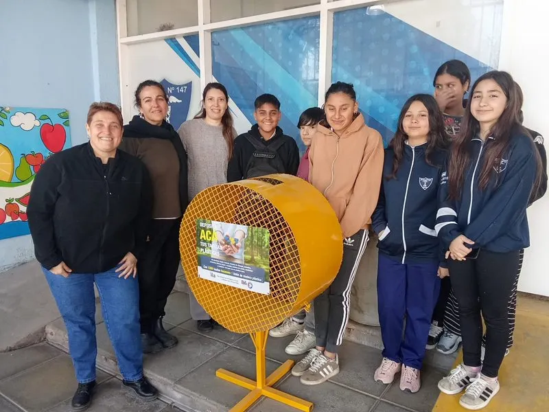 Pusieron tapódromos en escuelas: qué harán con la recolección