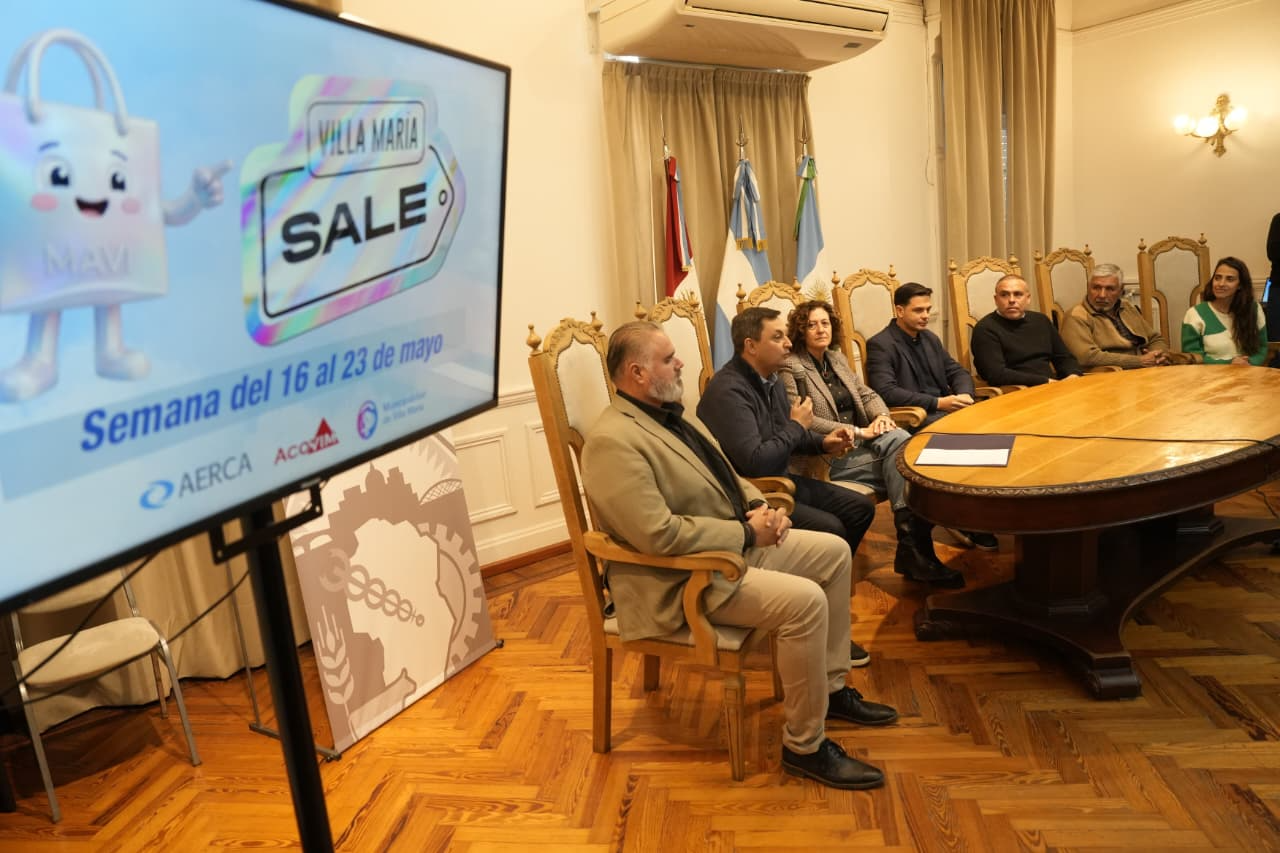 Hay más de 170 comercios adheridos al Villa María Sale, que tendrá actividades culturales