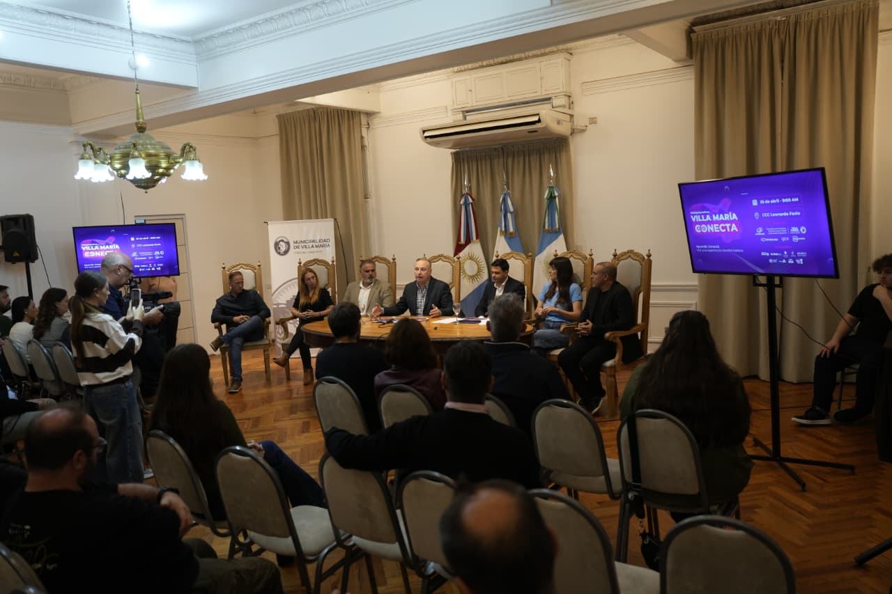 De qué se trata el Villa María Conecta, con el que buscan promover la innovación