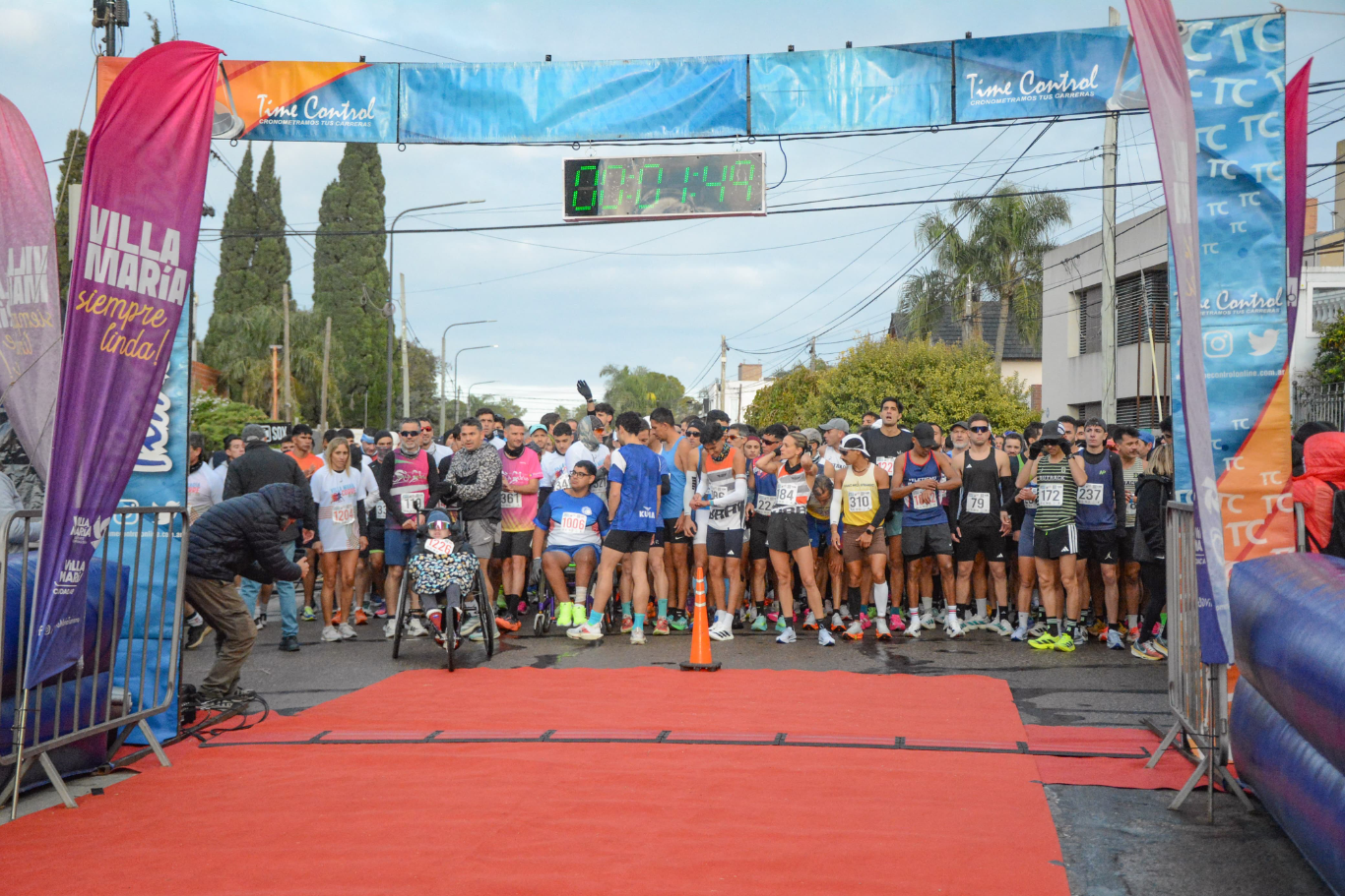 Más de mil atletas participaron de la segunda edición de Villa María Corre