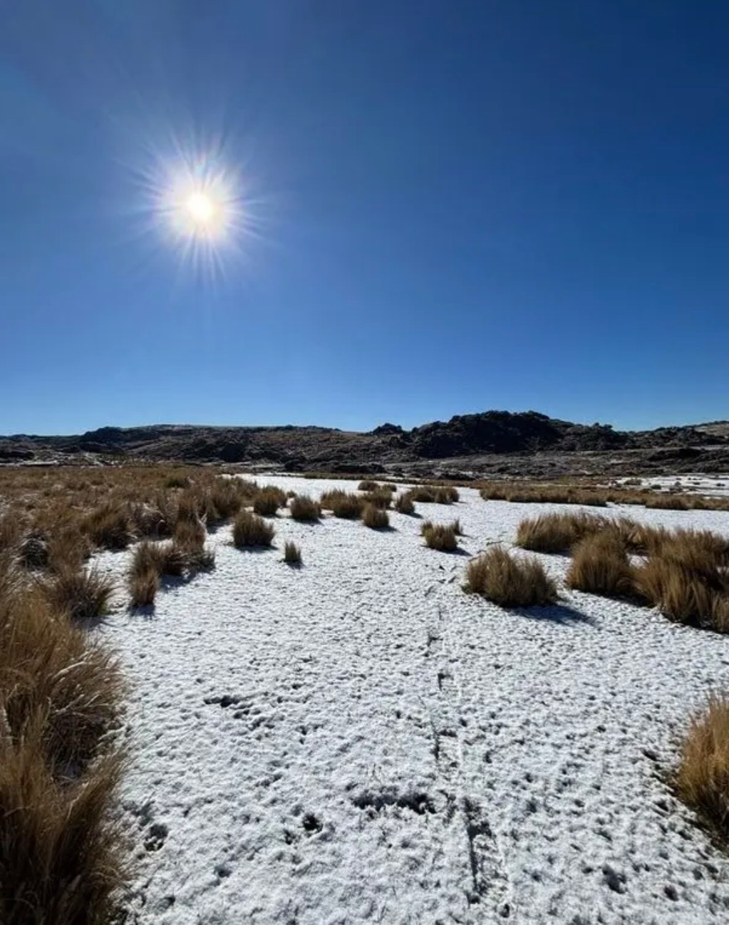 Frío extremo: anuncian heladas y temperaturas bajo cero durante los próximos días