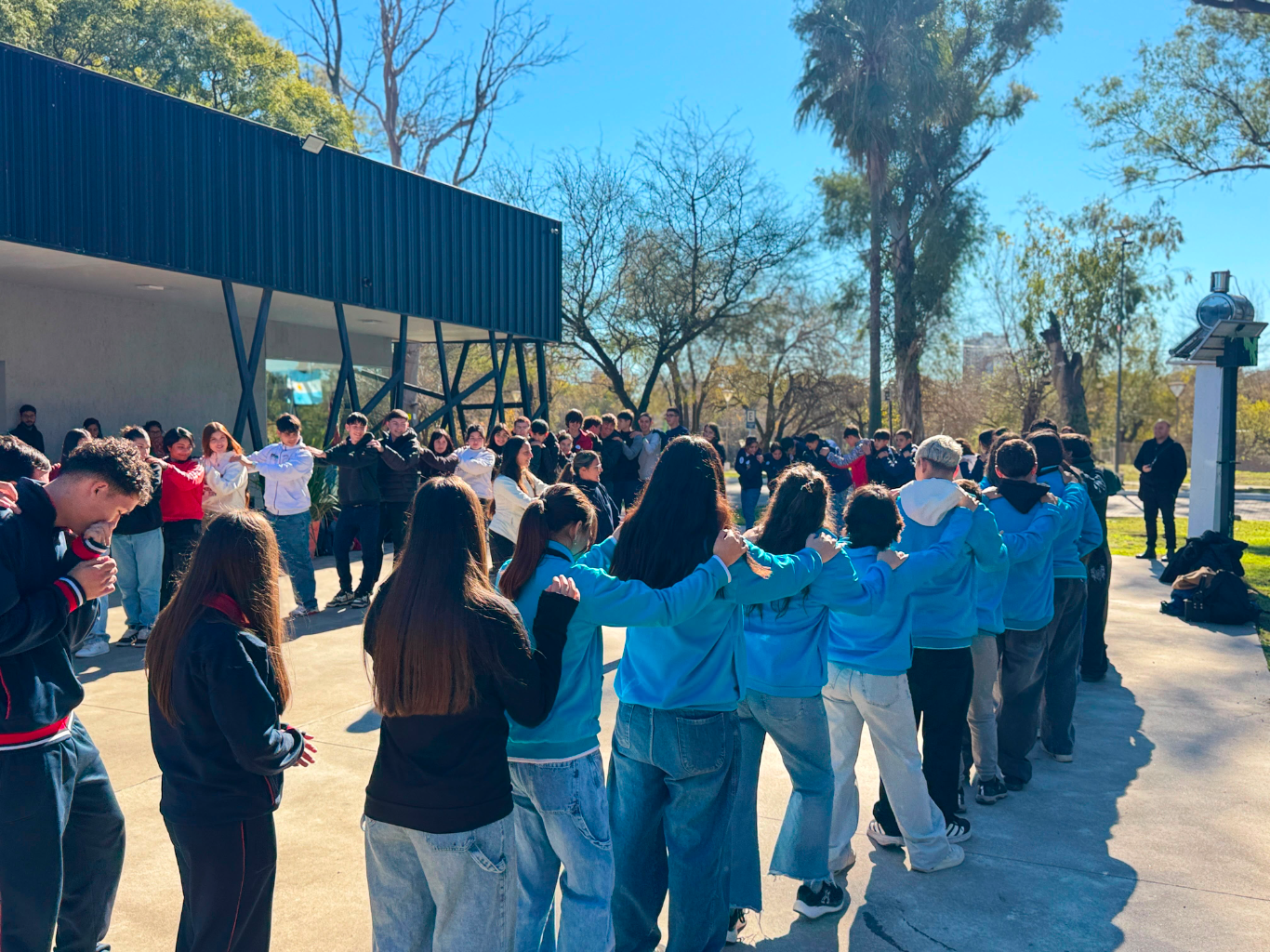 Más de 120 estudiantes participaron de un encuentro regional de Centros de Estudiantes en VN