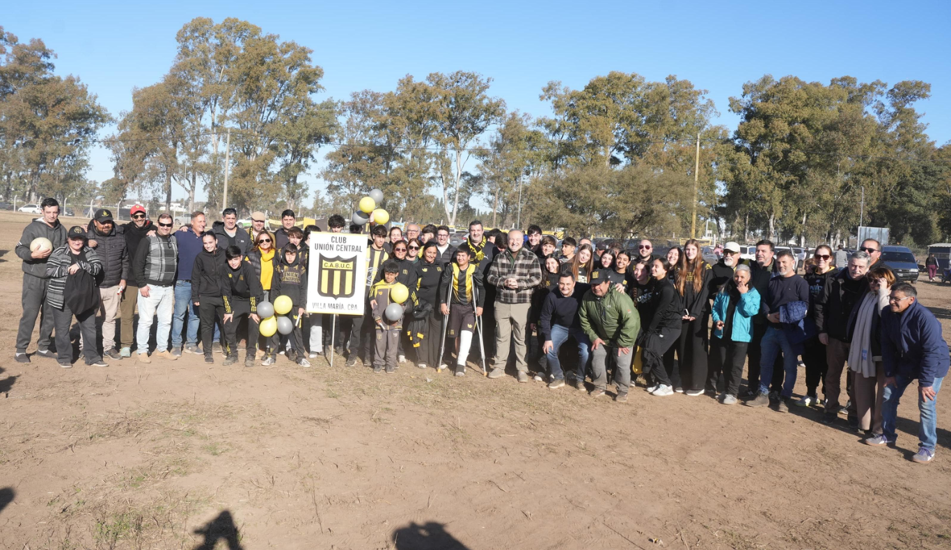Cuatro clubes de Villa María ya comparten un nuevo predio en barrio Las Acacias