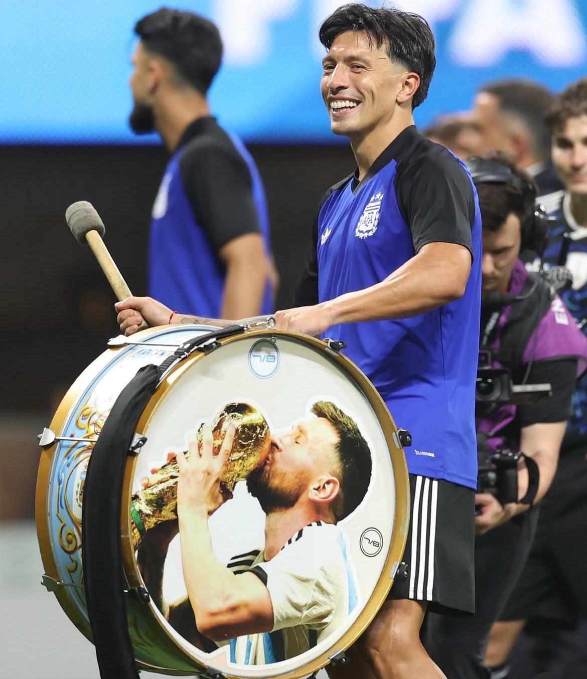 Villa Nueva instalará una pantalla gigante para seguir la final del Mundial y alentar a la Selección